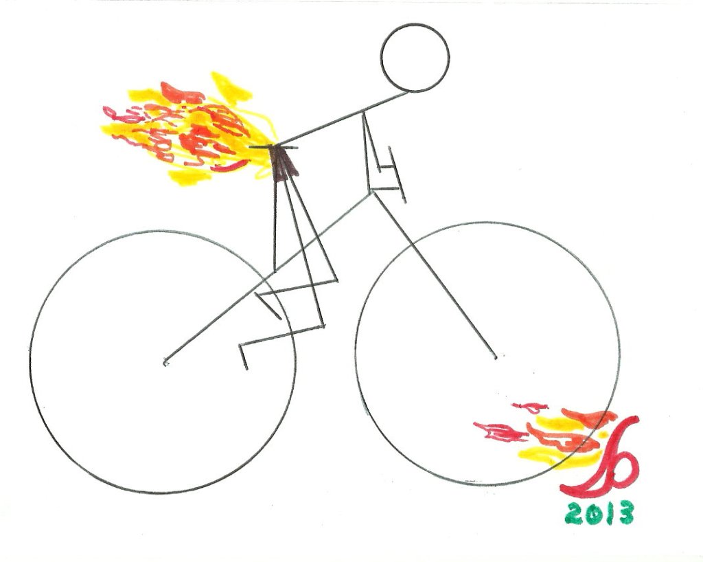 LIAR LIAR, CYCLING SHORTS ON FIRE